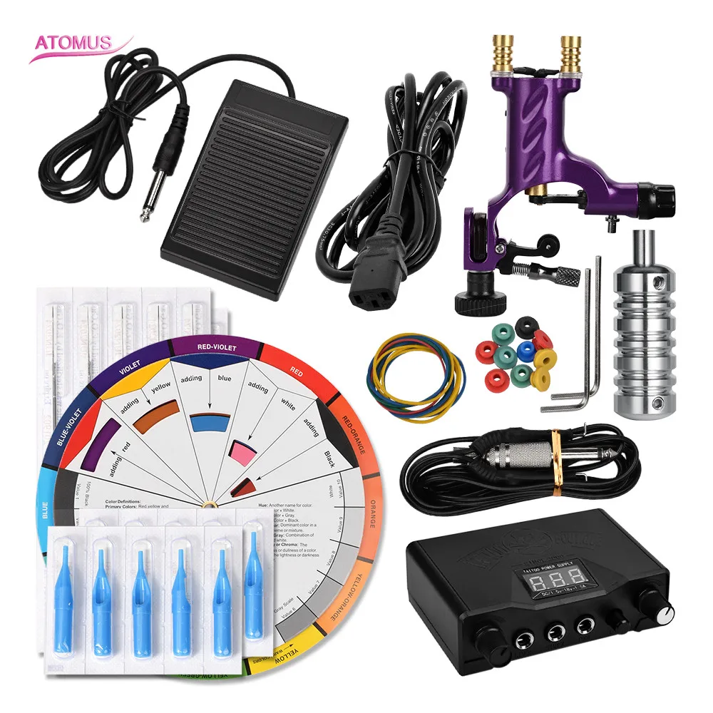 

Rotary Tattoo Machine De Tatuar Set Tattoo Pen Machine Rotativa Rotary Tattooo Tatu Tatuage Nueva Llega Tattoo Suplies Makeup