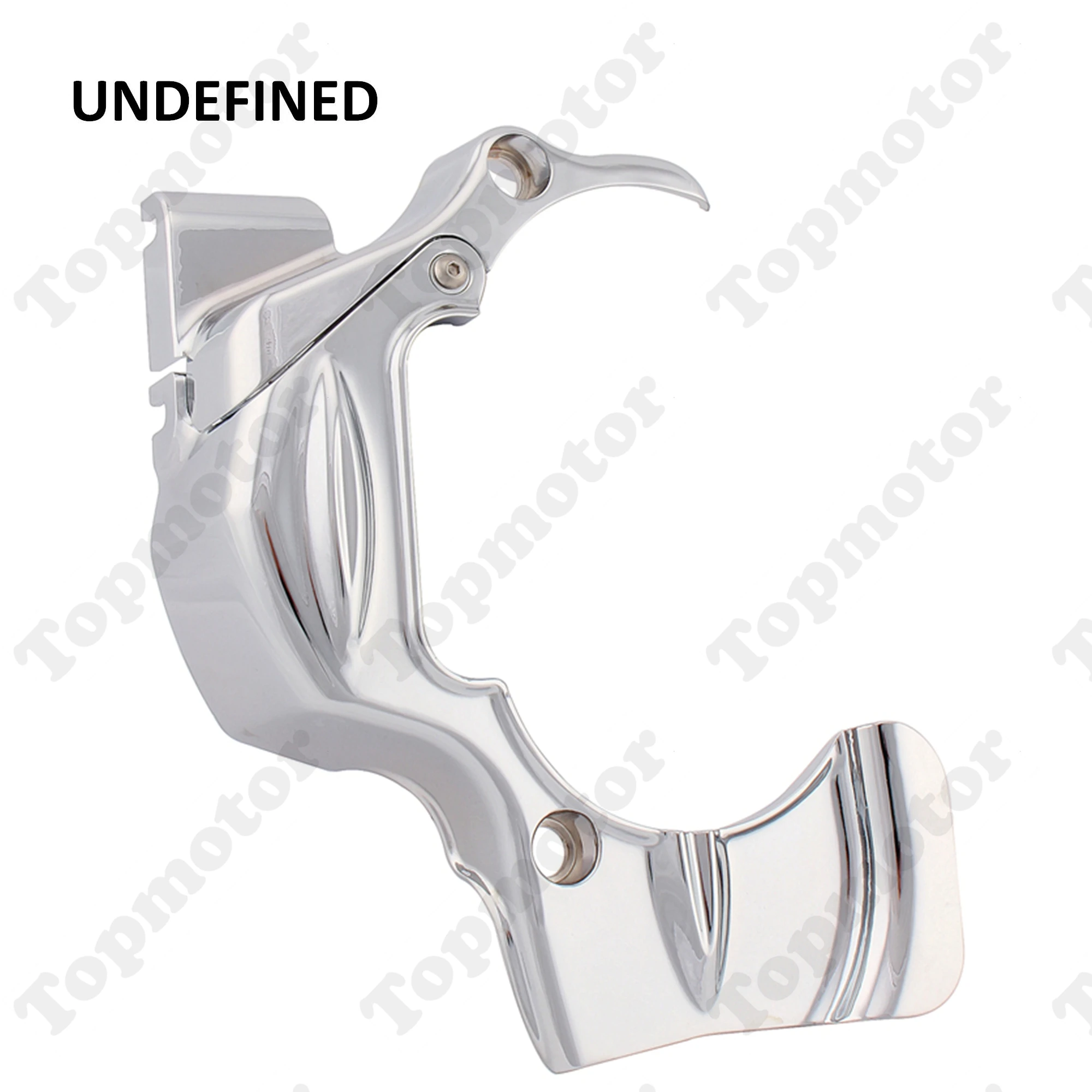 

Motorcycle Bike Chrome Transmission Shroud Cover Trim For Harley Touring Road King Electra Glide 2009 2010 2011-2016 UNDEFINED