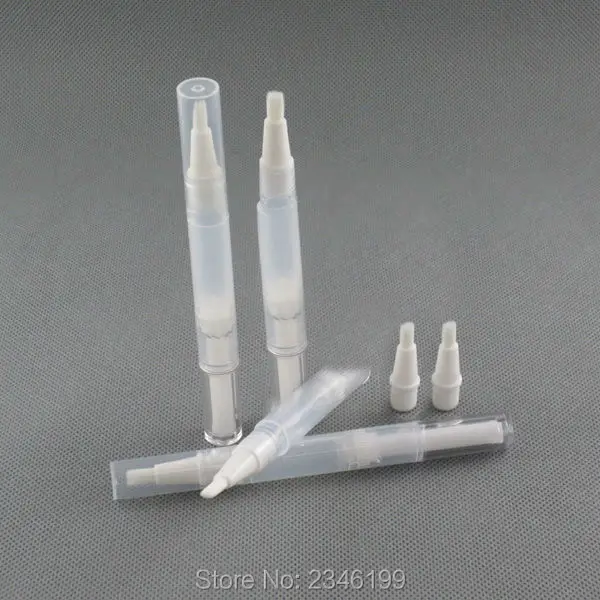 3 мл 50 шт./лот пустой прозрачный блеск для губ упаковка ручки, Пластик DIY косметический жидкость Foudation контейнер, винт Стиль Портативный ручки