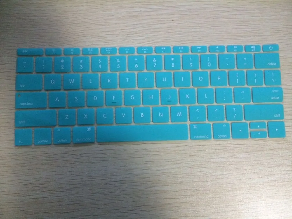 Силиконовая Защитная пленка для клавиатуры ноутбука Apple Macbook Mac Air 12 дюймов дизайн