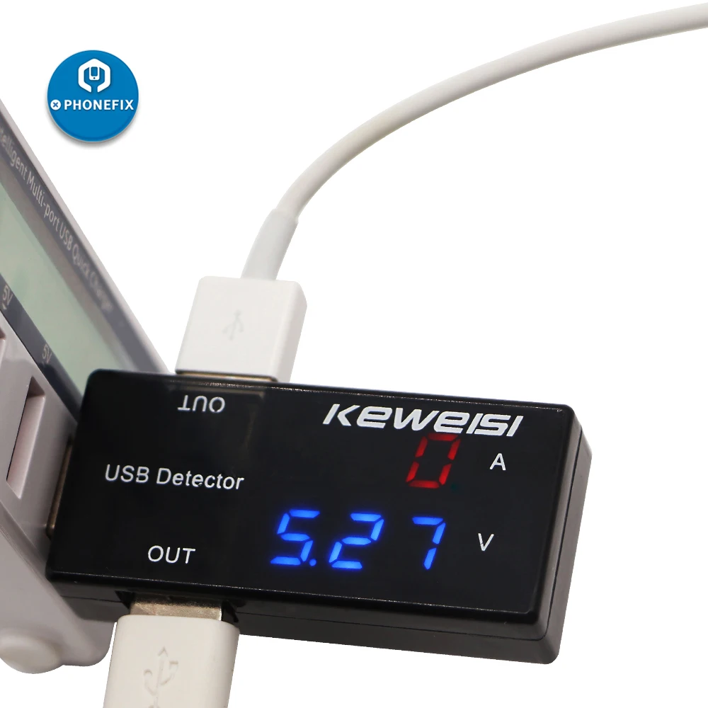 Spannung Detektor Batterietester Meter Mobile USB Strom Bequeme Zum Gebrauchen 