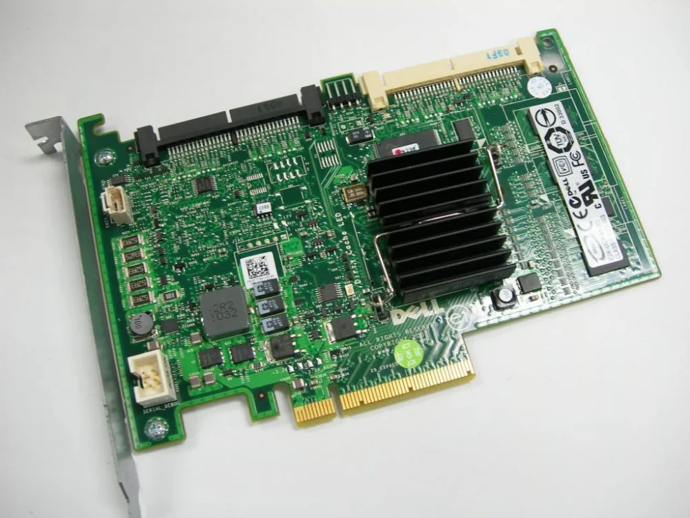 New PERC 6I RAID5/6 SAS RAID CONTROLLER PCI E Card T774H Card for