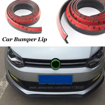 

Front Spoiler Deflector For Car View Tuning Body Kit Strip Skirt For Volkswagen Vento Sagitar Santana Scirocco Sharan Magotan