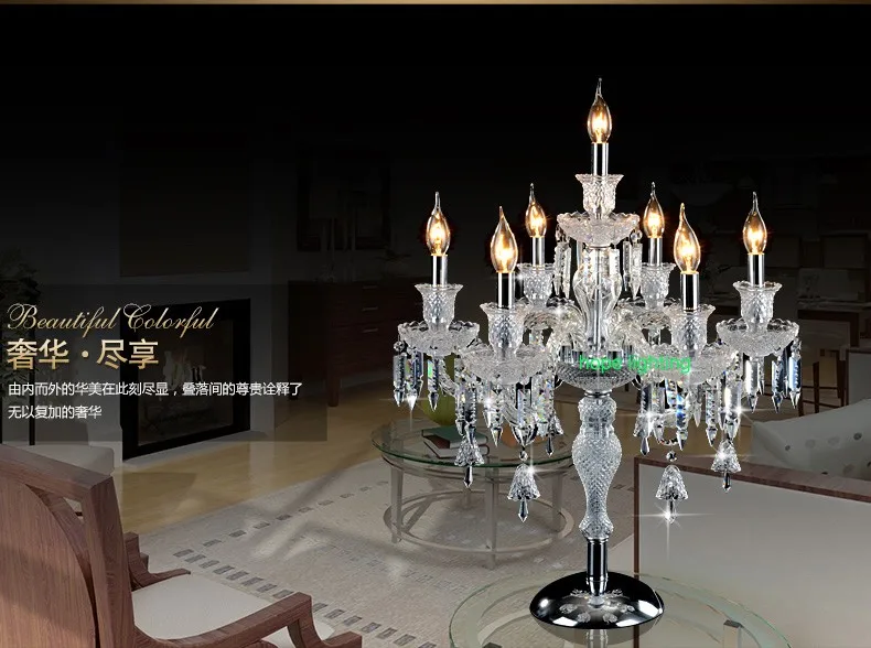 Top crystal table lamps for bedroom luxury high quality crystal table lamp for bedroom lobby table lamp decoration desk lighting led 11