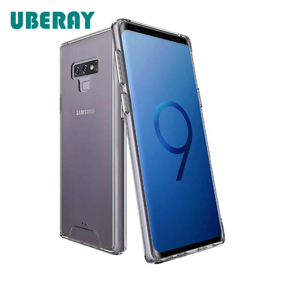 

UBERAY Shockproof Clear TPU+ PC Back Cover For Samsung Galaxy S8 S9 Plus Note8 Note9 A8 A6 Plus 2018 J2 Pro 2018 J5 J7 2017 S9