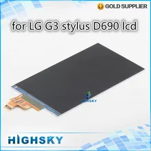 1 piece free shipping 100% new tested replacement part for LG G3 stylus D690 lcd display