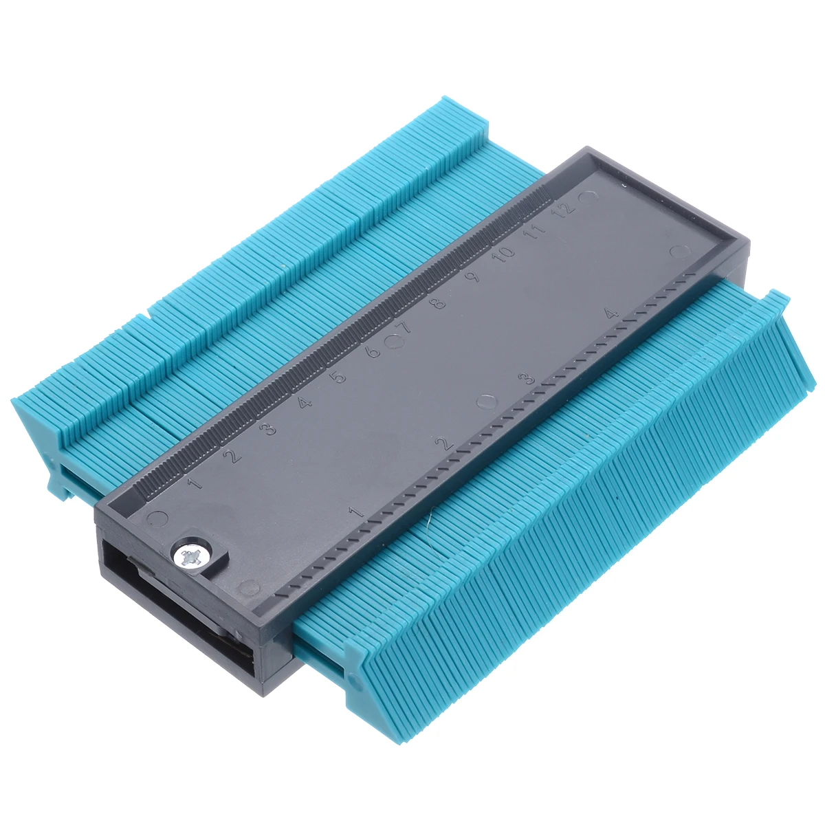5 inch ABS Contour Profile Gauge Tiling Laminate Edge Shaping Measure Ruler Tool Multifunctional Wood Marking Tool For Carpentry