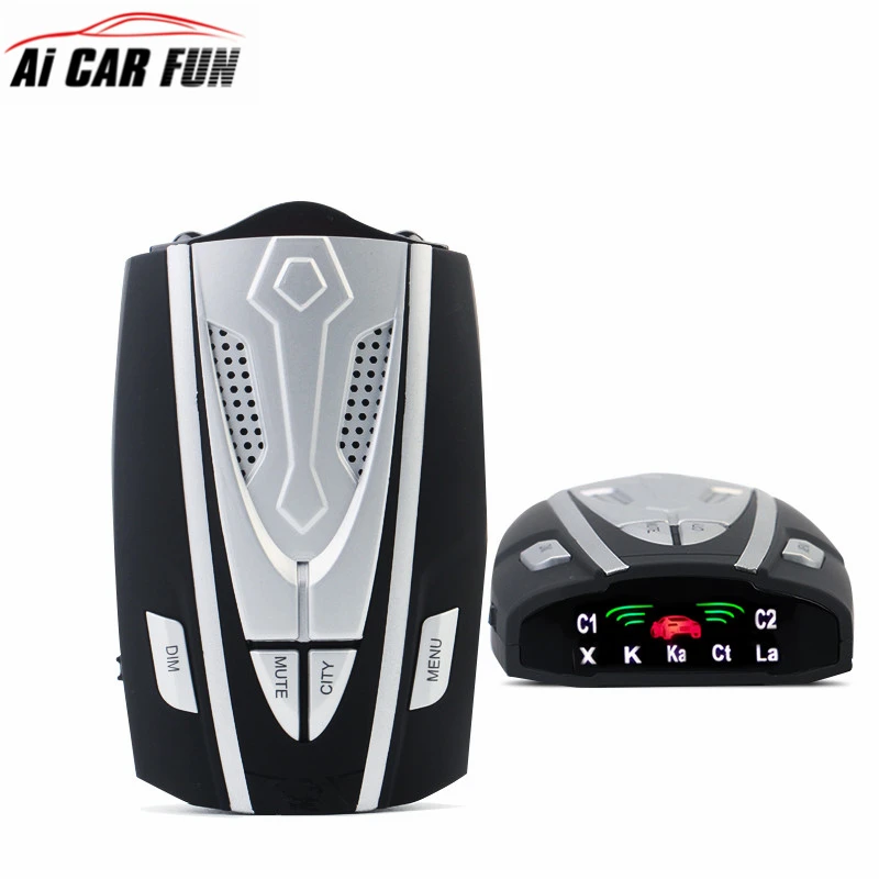 

Car Radar Detector Russian Car-detector Flow Velocity Anti-police Radar Signal Detection X/K/Ka/Laser/Strelka CT