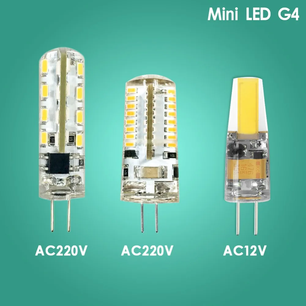 G9 G4 светильник светодиодный лампочка прожектор в форме кукурузы COB 110V 220V заменить 20 Вт, 30 Вт, 40 Вт, 50 Вт галогенные светильник затемнения 14 светодиодный s 22 светодиодный s 30 светодиодный s SMD 2835