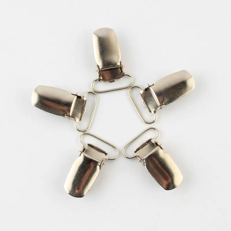 

5pcs Metal Clip Fit DIY Baby Toys Crafts Nipple Clip Accessories For Jewelry Making Pacifier Clip