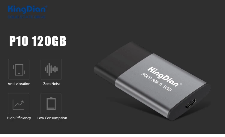 KingDian внешний SSD USB3.1 USB3.0 120GB 240GB жесткий диск Портативный твердотельный накопитель