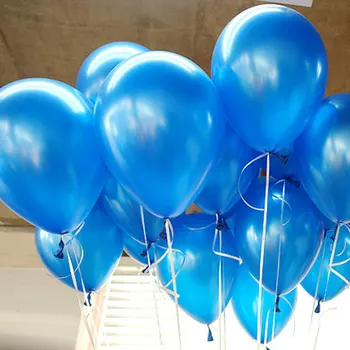 

Hot Sale 20 Pcs/Set Air Balloons Latex 10 Inch Solid Color Inflatable Circular Balloon For Kid Wedding Birthday Party Decoration