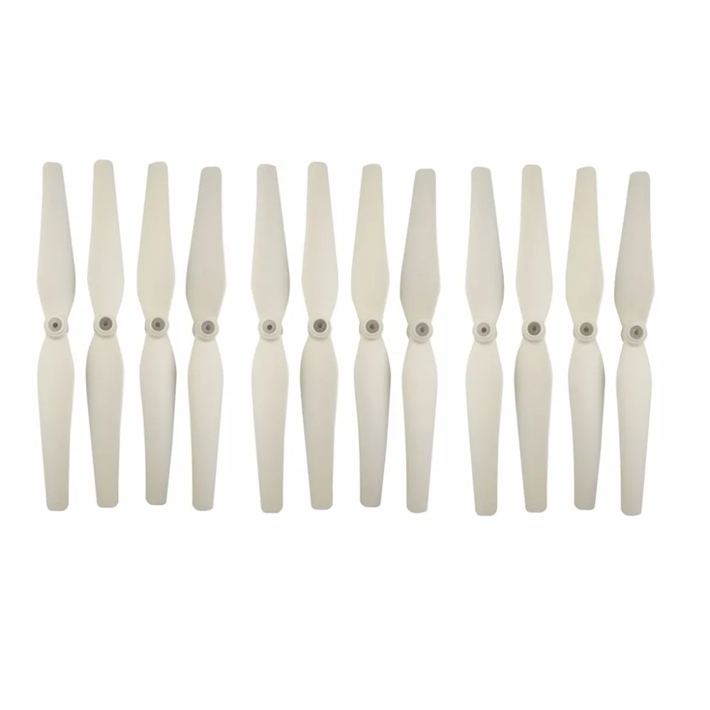 

12PCS White Propellers for HS100 S70W T35 Quadcopter Spare Parts Drone Blades