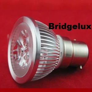 5 шт. Прямая с фабрики B22-3W Bridgelux Светодиодный точечный светильник высокой мощности и качества
