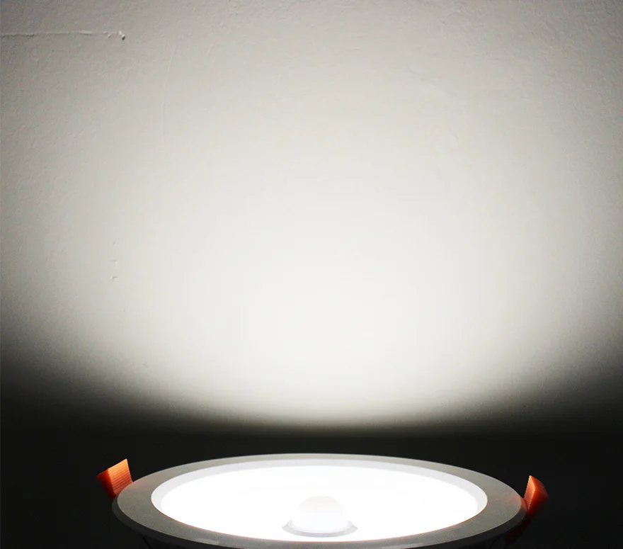 Hinnixy светодиодный 6 Вт 12 Вт беспроводной PIR датчик движения светильники интеллектуальная инфракрасная индукция SMD 110-240 В утопленный потолочный точечный светильник