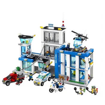 

Police Station City Police 60047 Building Blocks Bricks Model toys for Childrens kid gift 890Pcs