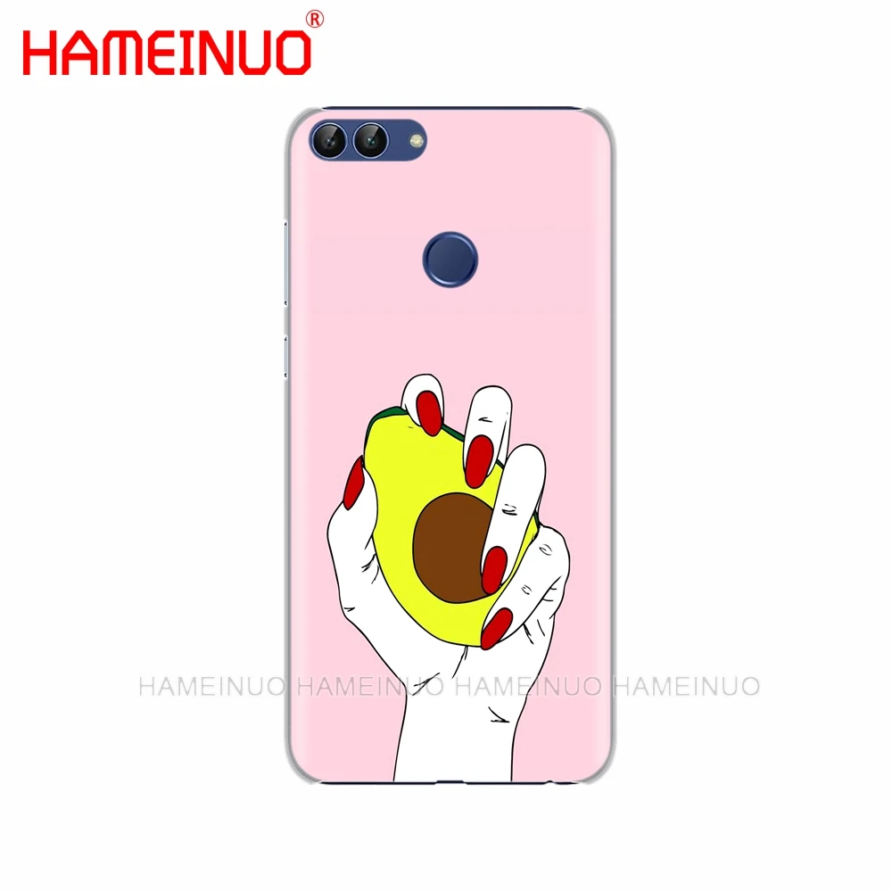 HAMEINUO милый чехол для сотового телефона с авокадо еда huawei Honor7C Y5 Y625 Y635 Y6 Y7 Y9 2017 2018 Prime