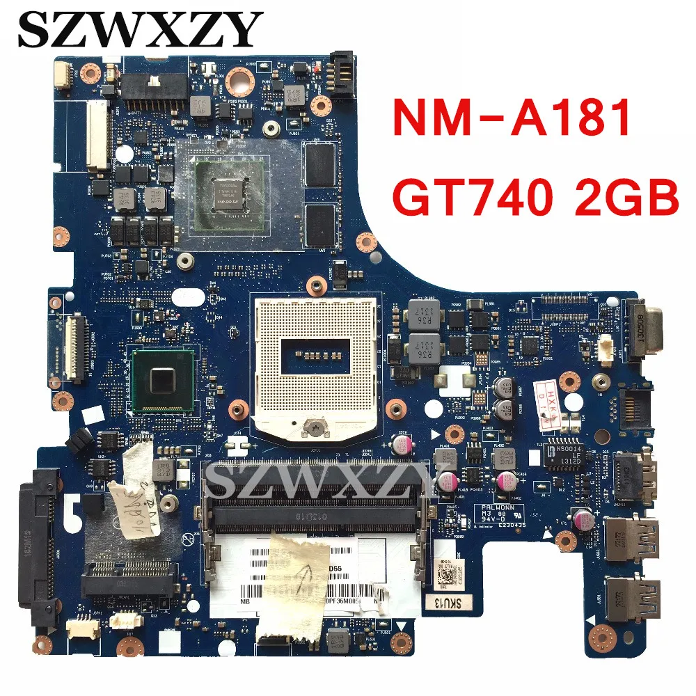 Для Lenovo Z510 материнская плата для ноутбука AILZA NM A181 GT740 2GB GPU PGA947 HM86 DDR3| |