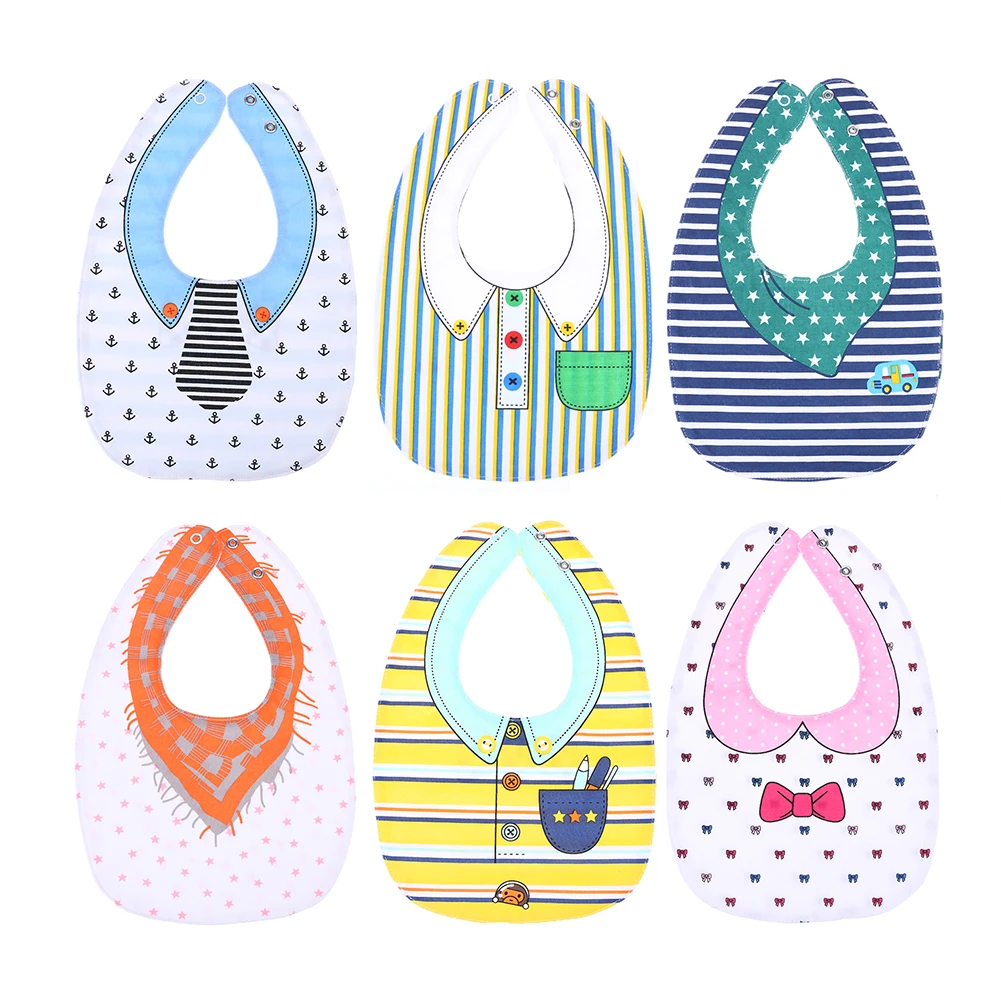 Buy Unisex Baby Bibs Burp Bibs Double Animals Cartoon