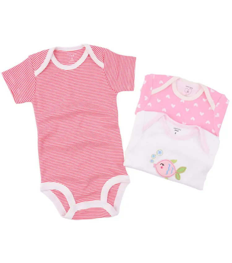 Летние детские комбинезоны; 5 упаковок; хлопковый комбинезон для новорожденных; одежда с короткими рукавами и вышивкой для мальчиков; одежда для маленьких девочек