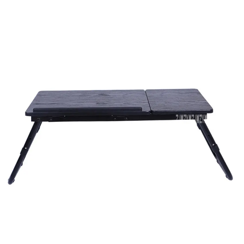 Simple Folding Notebook Table Steel Pipe Mdf Board Standing Laptop