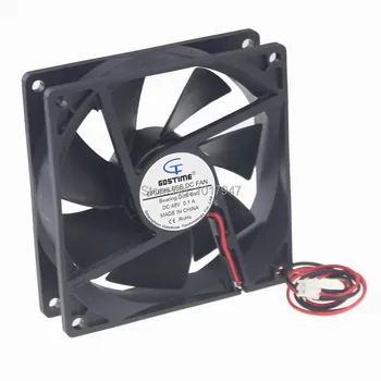 

5 Pieces LOT Gdstime DC 48V 90mm 9225 92mm * 25mm Ball Bearing Industrial Cooling Cooler Fan 3700RPM
