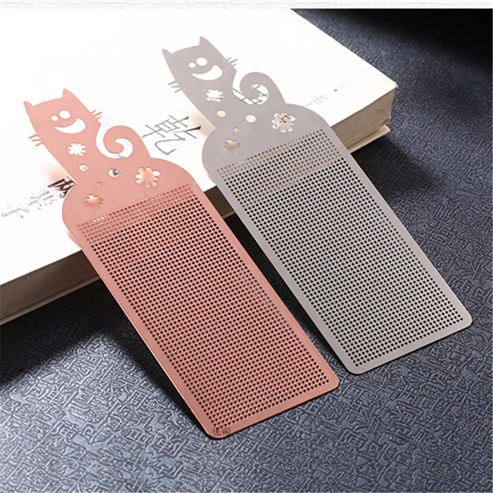 

DIY Craft Stich Cross Stitch Bookmark Metal Silver Golden Needlework Embroidery Crafts Counted Cross-Stitching Kit Disney