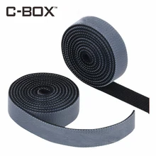 

C-BOX Cable Organizer Nylon Cable Holder 1M 5M Mouse Cord Protector Computer Wire Management Cable Winder For iPhone Micro USB