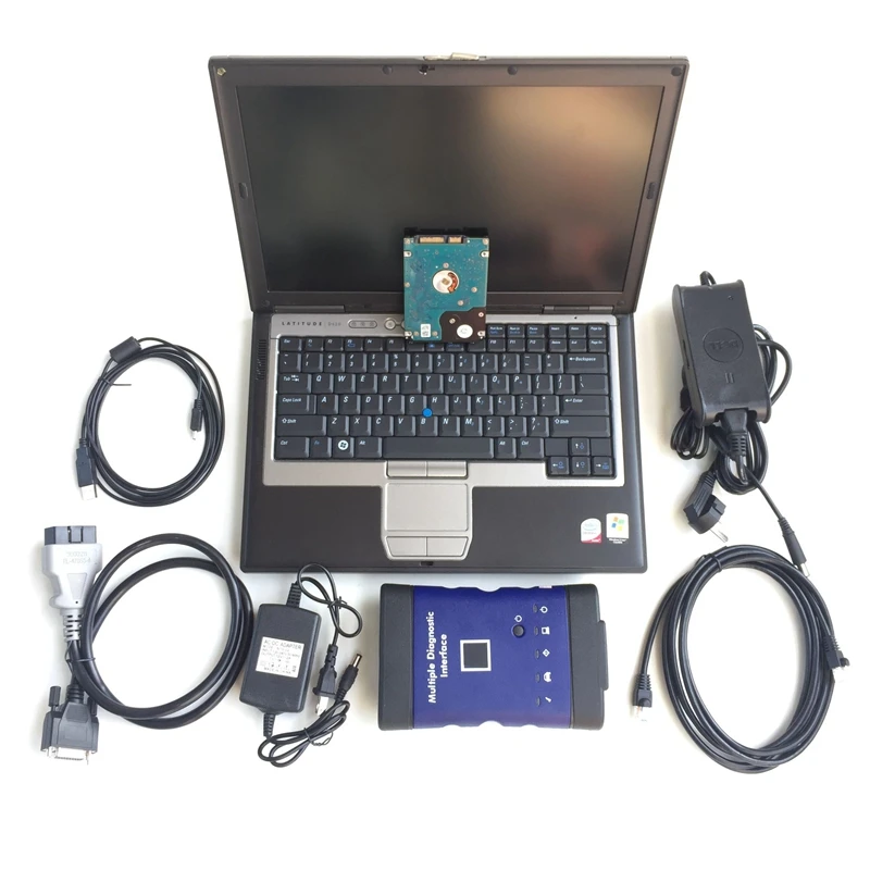 Высокое качество для G M MDI с WiFi с tech2win+ GDS установлен в ноутбуке d630 компьютер лучший диагностический инструмент для g m mdi