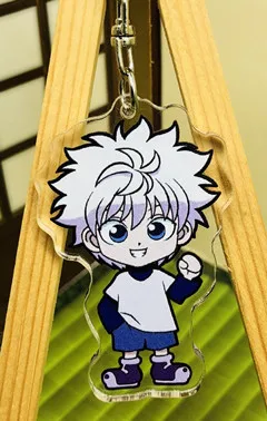 Аниме Охотник х Охотник куклы акриловые брелки игрушки HUNTERxHUNTE Gon Freecss Killua Zoldyck Kurapika Leorio Hisoka модель игрушки - Цвет: O