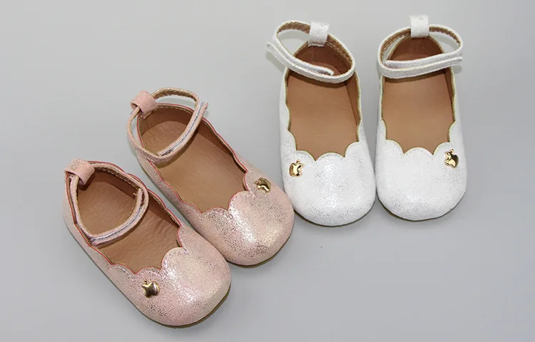 

New spring princess Genuine Leather Baby Moccasins mary jane Baby girls dress Shoes hard sole Newborn first walker Infant Shoes