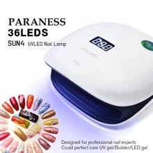 Paraness Сушилка для ногтей SUN4 инфракрасный датчик таймер набор все УФ гелевое покрытие для ногтей 48 Вт свет профессиональный светодиодный УФ лампа для Сушилка для ногтей