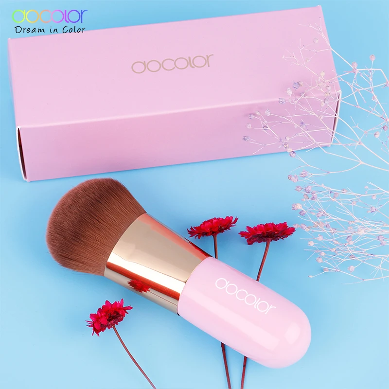 

Beauty Essential Makeup Tools Foundation Brush Pink and Green Makeup Brush with Box Fast Make up Brushes
