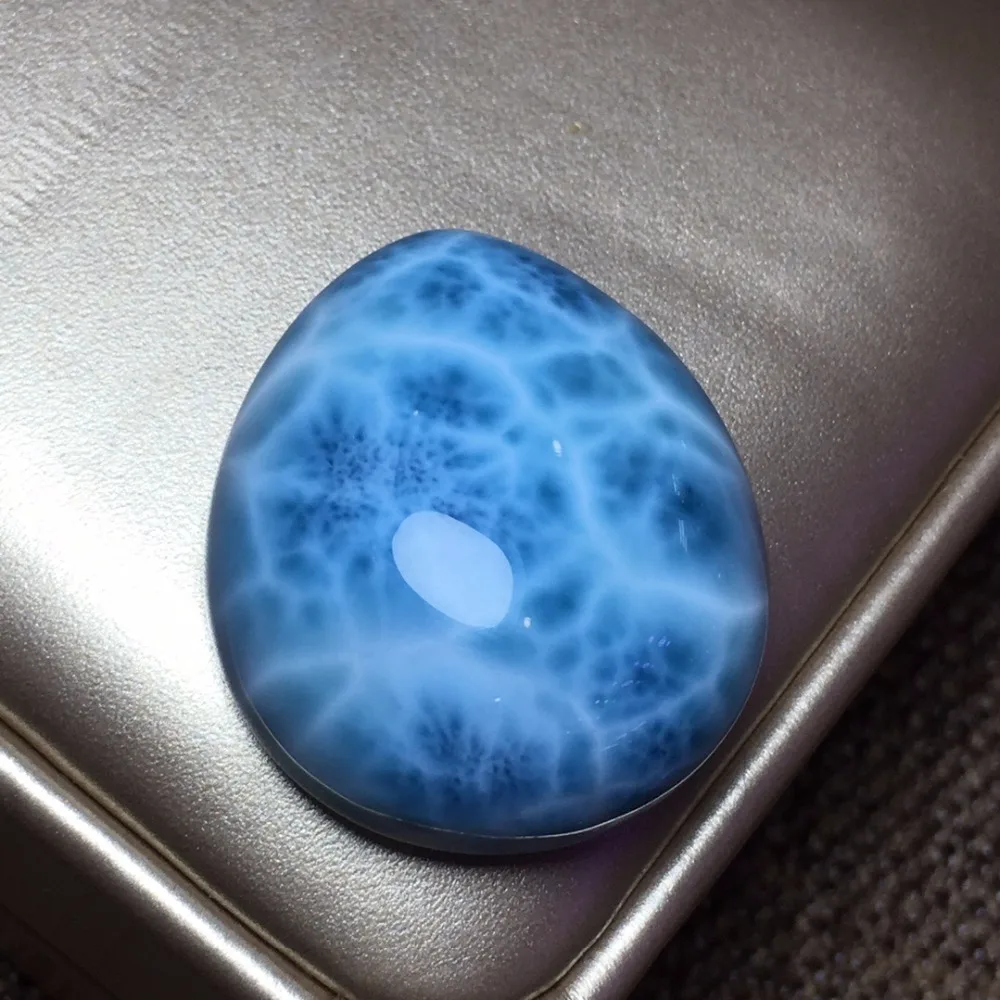 

Gems 13.27grams Natural Larimar Gemstones Loose Stones Loose Gems