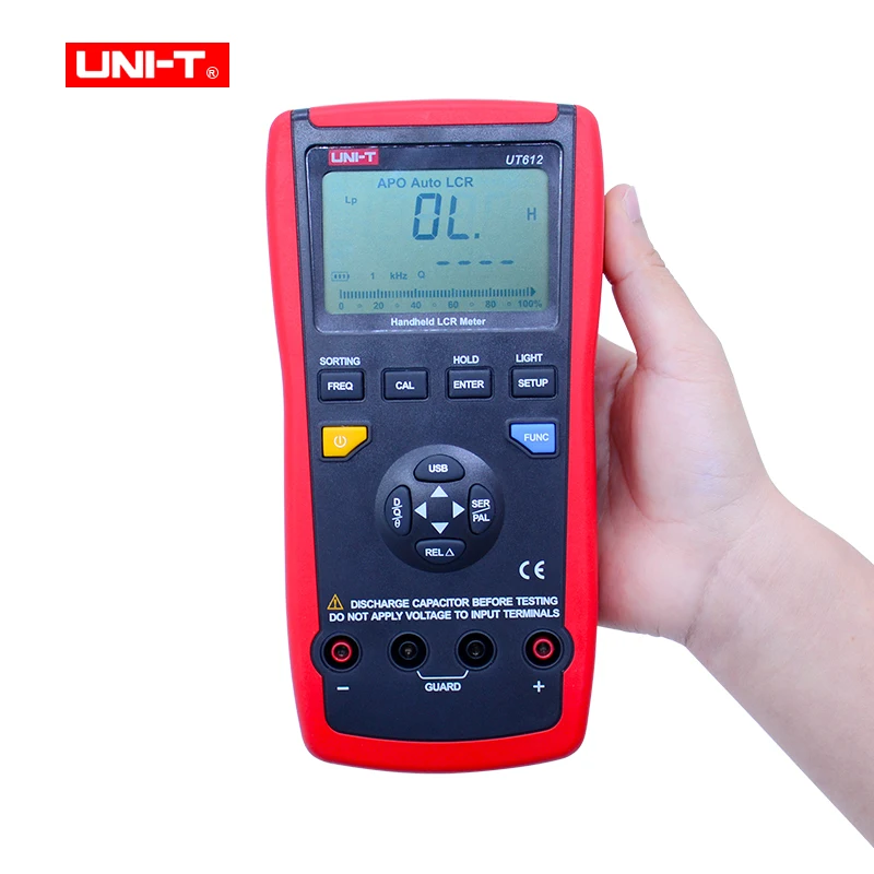 Блок UT611 UT612 измеритель емкости LCR 20000 скидка insolution Измеритель сопротивления с ЖК