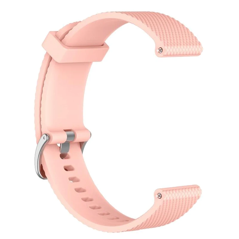 20 Colors Watch Band For Huawei Watch GT Active Silicon Solid Wrist Band Men Women Wristband 22MM Watch Replacement Band Strap