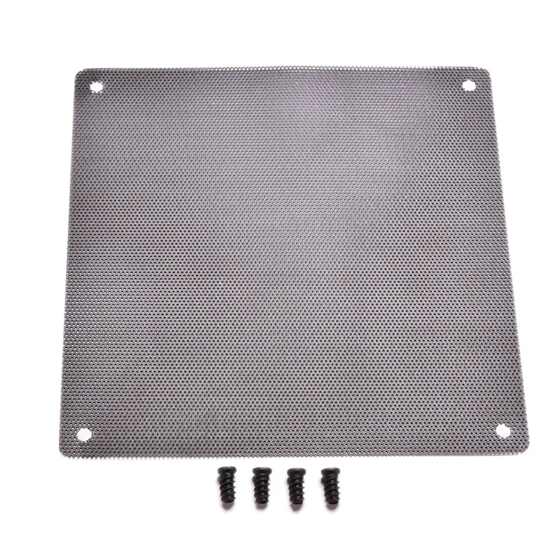 

1PC 120x120mm Computer PC Dustproof Cooler Fan Case Cover Dust Filter Cuttable Mesh Fits Standard 120mm Fans + 4 Screws