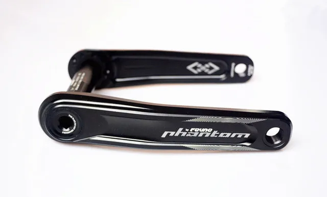 Fovno GXP велосипедный шатун для горного велосипеда алюминиевый сплав велосипедный шатун алюминиевый сплав MTB велосипедный шатун BB запчасти для велосипеда - Цвет: black Crank