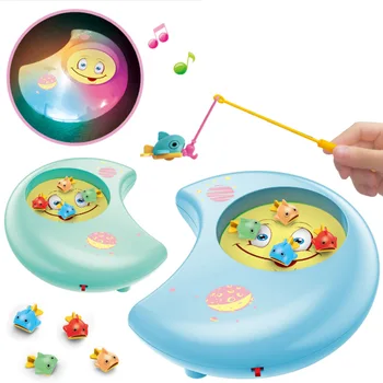 

Outdoor Children Magnetic Fishing Toy Set Parent Suit Magnetic Play Water Baby Toys Fish Gift For Kids Fishing Toy