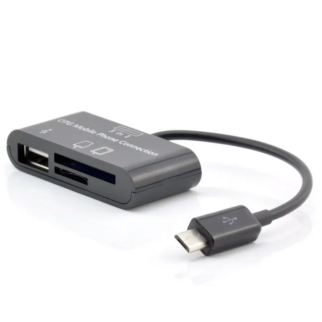 

Micro USB Micro SD SDHC TF Card Reader For Samsung Galaxy Tab S 4 3 T230 P8200 T320 T311 Note 8.0 N5100 OTG Android Phones