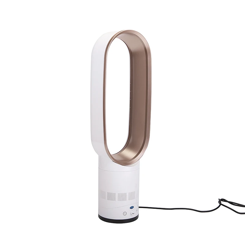 

NK MIXTOS Gold Bladeless Portable Fan 16 Iinch with Remote Control Fan Low Decibel Home Office Essential Tool