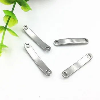 

50pcs 30x5mm Stainless Steel Jewelry Making DIY Findings Long Tube Links Connectors for Bracelets Earrings