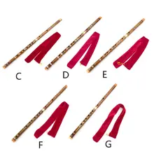 Professional Bamboo Flute Chinese Woodwind C D E F G Key Transverse Flute DiZi chinese bitter bamboo flute high quality professional transversal flauta cdefg key black ox horn open hole dizi bamboo flauto