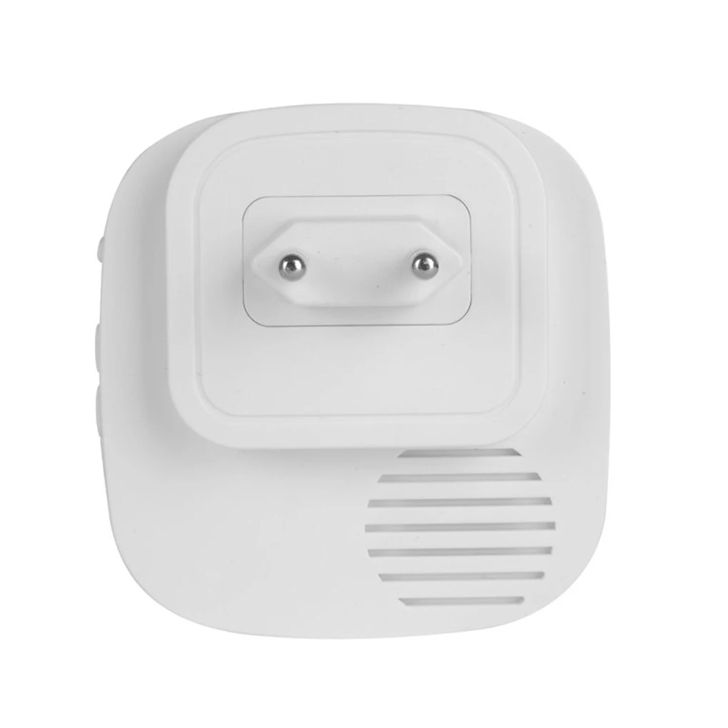 

New Wireless Digital Doorbell with 2 Plug-in Receivers Smart Remote Home Door Bell Set
