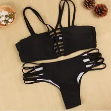 Летний Мягкий купальник сексуальный женский раздельный купальник женский комплект бикини без косточек