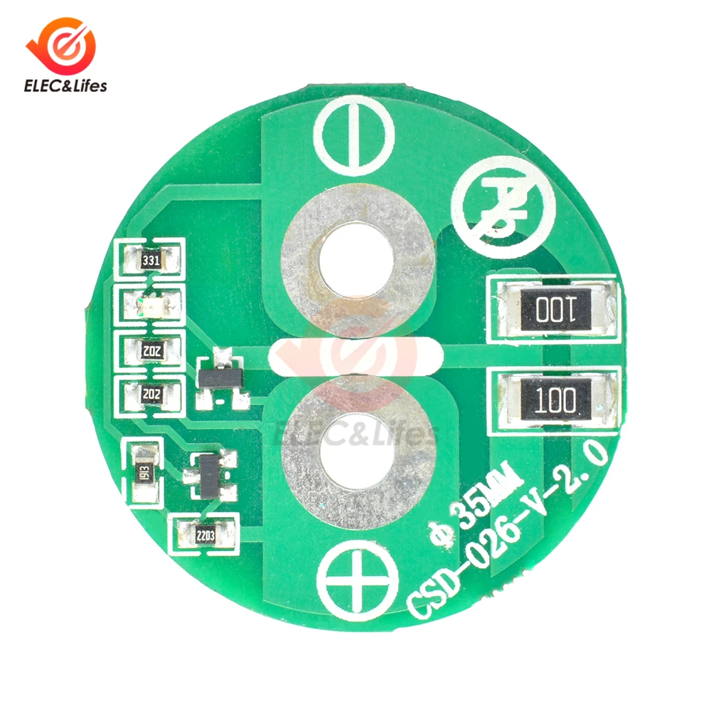 

2.7V 500F Super Farad Capacitor Balancer board 2.7V/500F 35mm Diameter Electrolytic Charge Discharge Capacitors Module