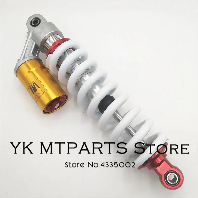 

Off-road motorcycle ATV performance shock 1PC 10mm spring 350mm Universal shock absorber with airbag