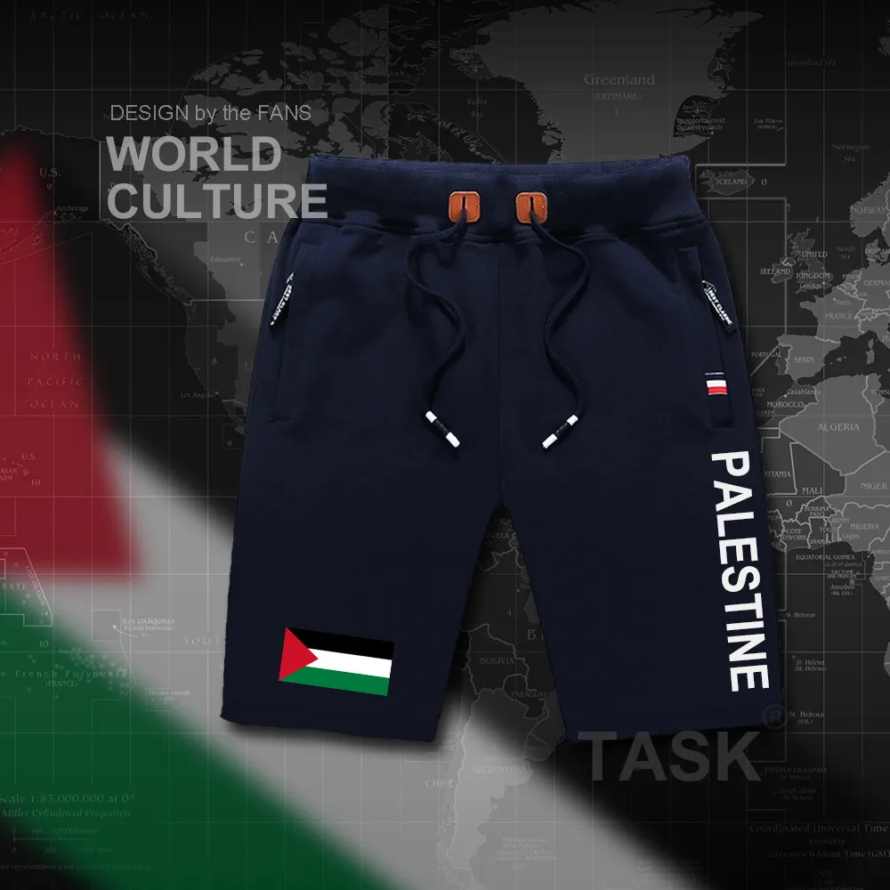 State of Palestine мужские пляжные шорты мужские бордшорты Флаг Тренировки молнии карман пот Бодибилдинг PS PSE