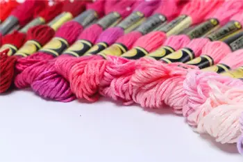 

Cross Stitch threads The two label cxc Style 10PCS Cross Stitch Cotton Embroidery Thread Floss Sewing Skeins Craft Colors 4-2