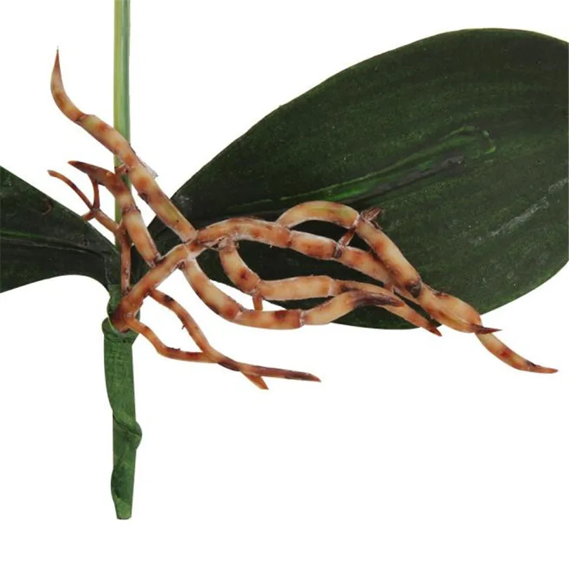 1PCS Hot Sale Artificial Fake Flowers Artificial Triple Head Artificial Butterfly Orchid Silk Flower Home Wedding Decor  (3)